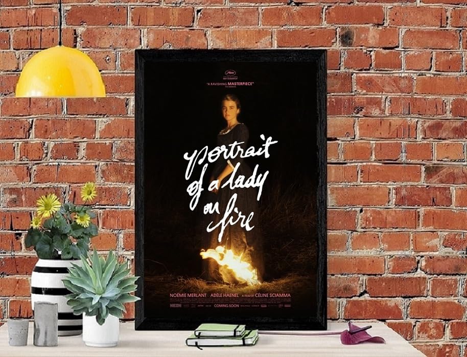 燃ゆる女の肖像 フランス版ポスター 燃ゆる女の肖像 - 上田映劇